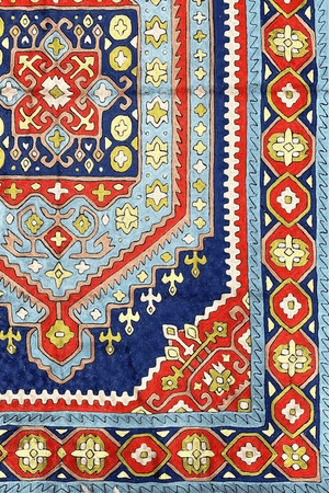 Caspian Echo Hand-Stitched Rug
