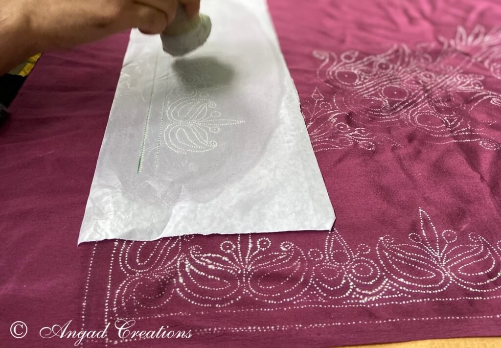 Embroidered designs and patterns