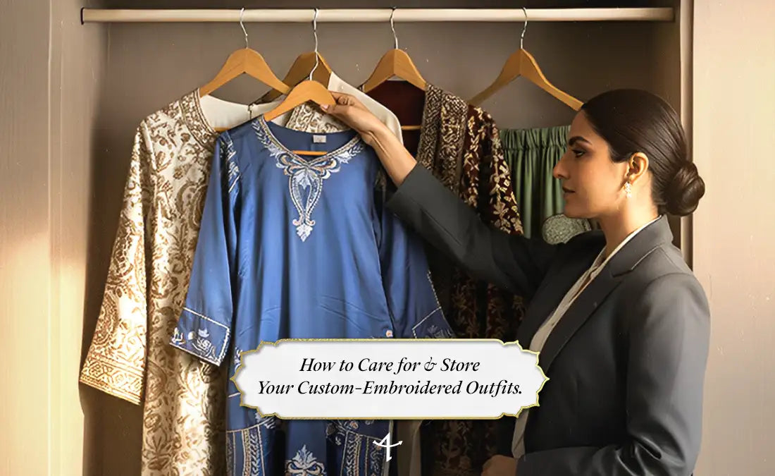 Tilla embroidery detail