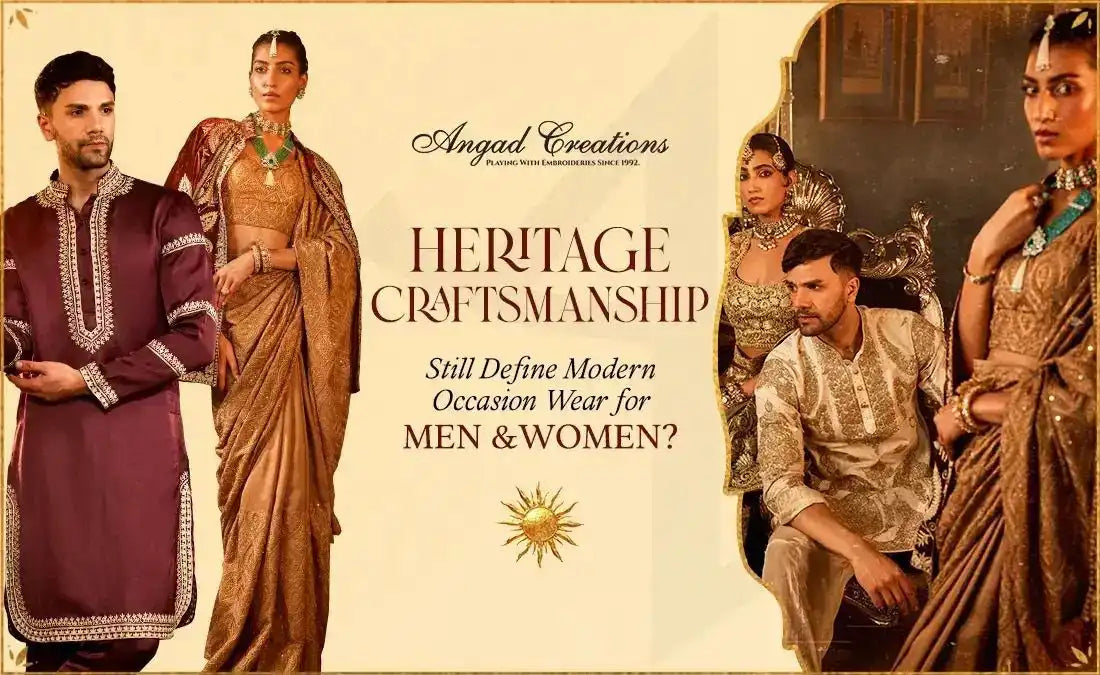custom handcrafted occasion wear for men and women