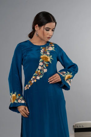 New Indian Crepe Kurti