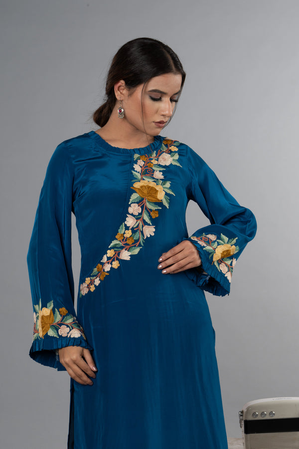 New Indian Crepe Kurti