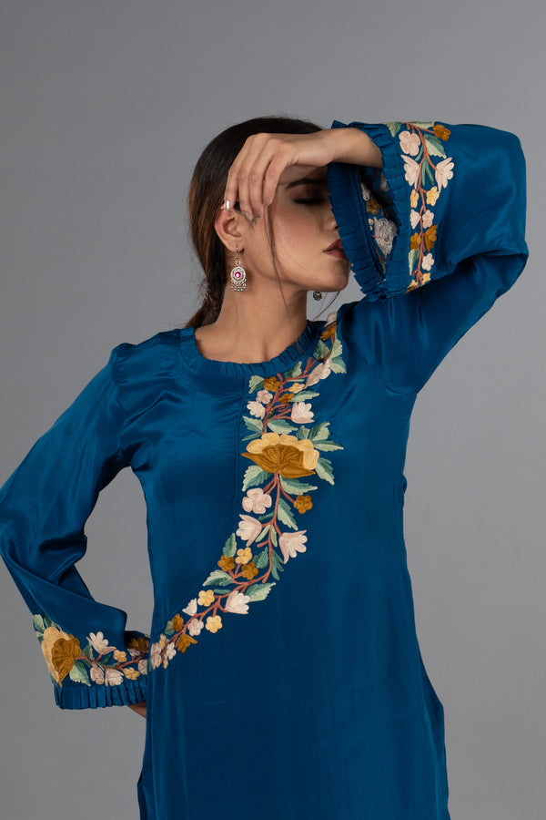 New Indian Crepe Kurti