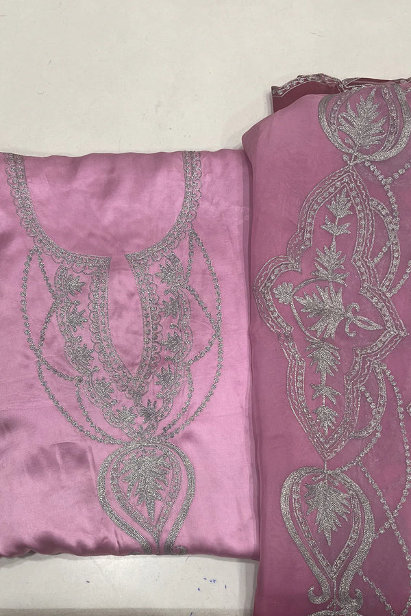 Farah — Cotton Satin Zari Suit Set