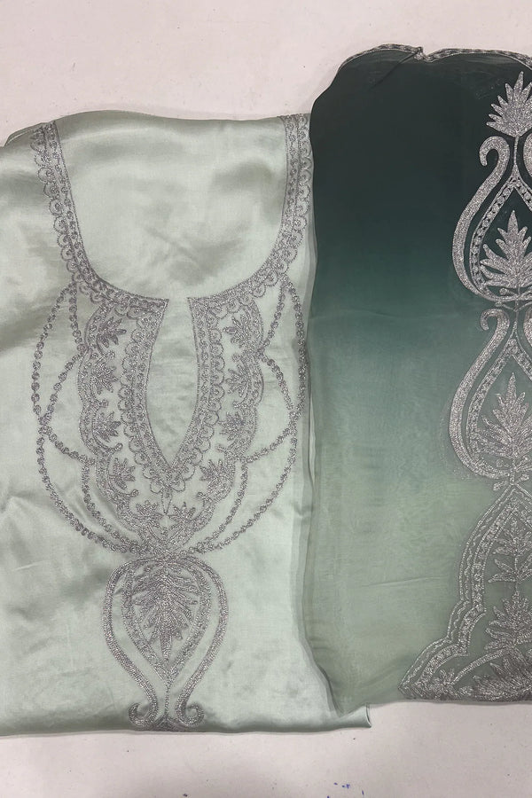Farah — Cotton Satin Zari Suit Set