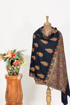 Charbagh Noir Pashmina