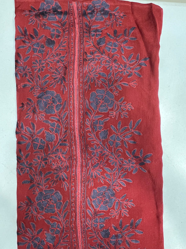 Salwar Suit with Kashmiri Aari Embroidery