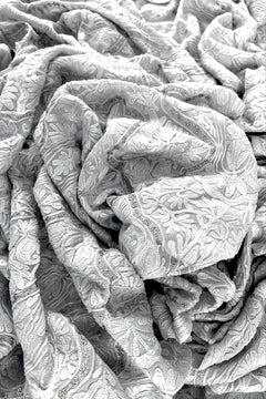 Kashmiri Self Jamawar Paisley Embroidery Running Fabric