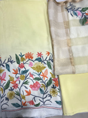 Double Shade Cotton Suit