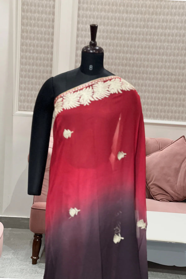 #OmbreMauve&Maroon