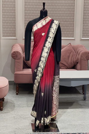 #OmbreMauve&Maroon