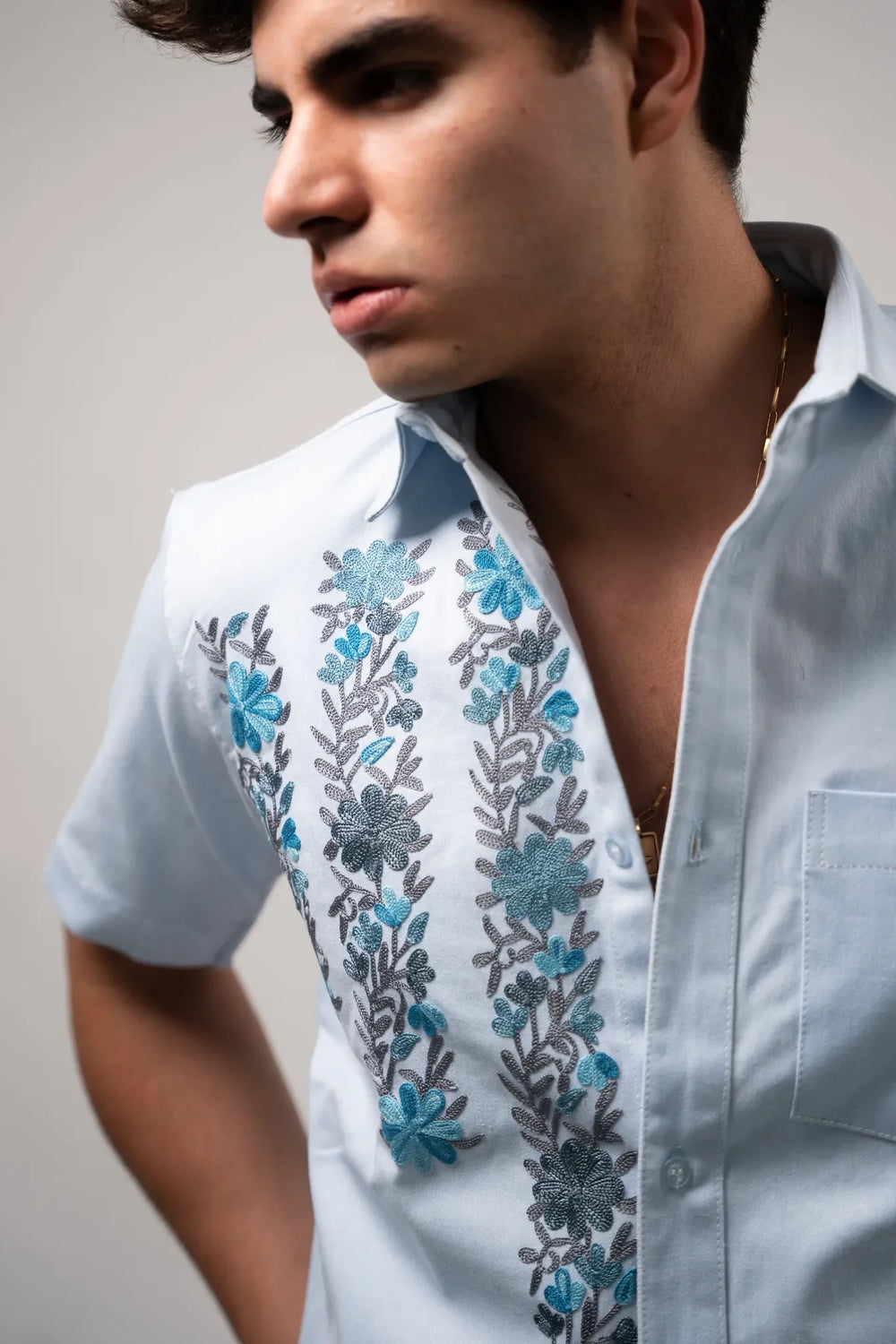 Skyline Striped Men's Shirt