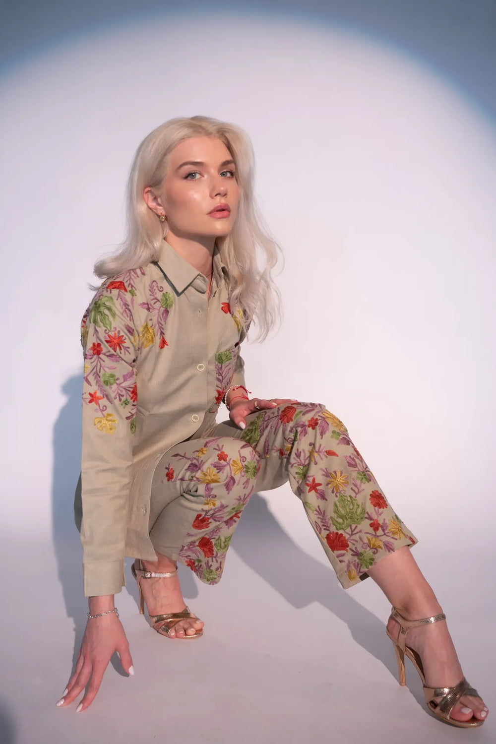 Verde Denim Co-ord Set