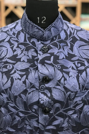 #Black&SteelBlue