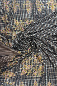 Multi-Colour Checkered Gents Pure Pashmina Shawl
