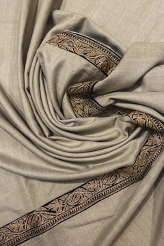 Pure Pashmina Hand Tilla Patch Shawl