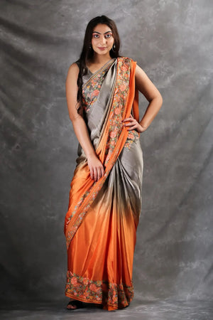#OmbreGrey&Orange