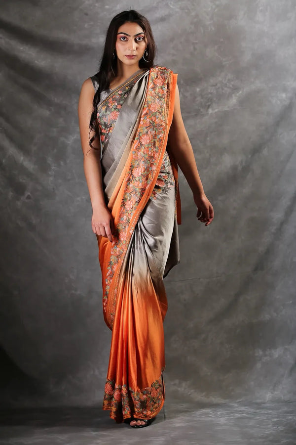 #OmbreGrey&Orange