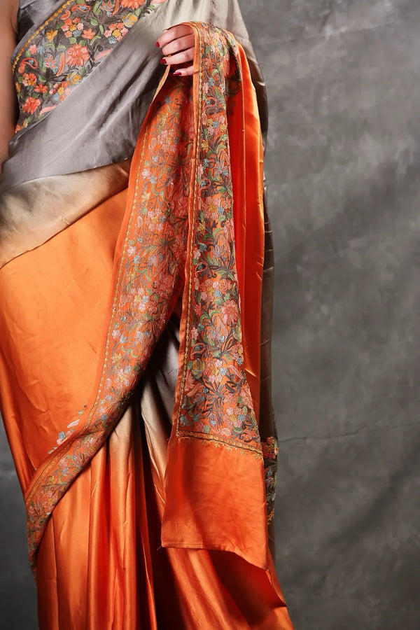 #OmbreGrey&Orange