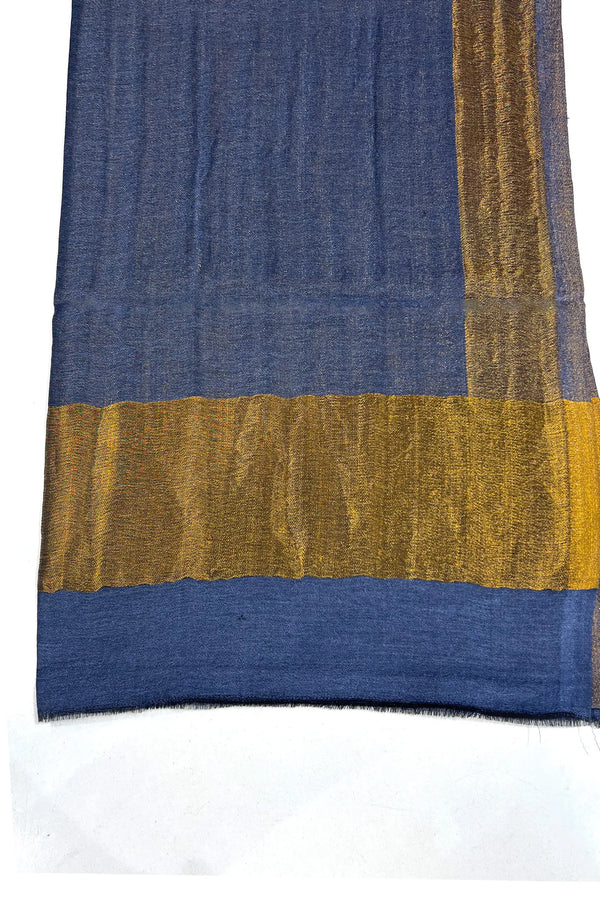 Pure Wool Zari Border Stole