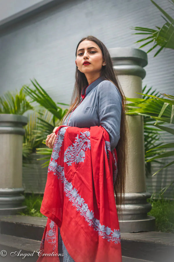 #Red&Grey