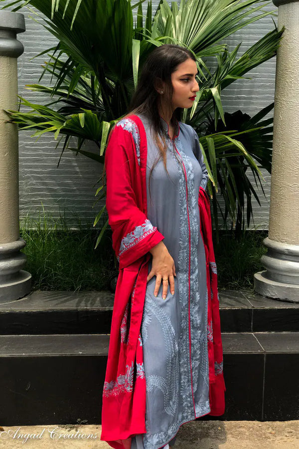 #Red&Grey