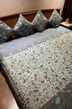 Chiaroscuro Leaves Bed Cover