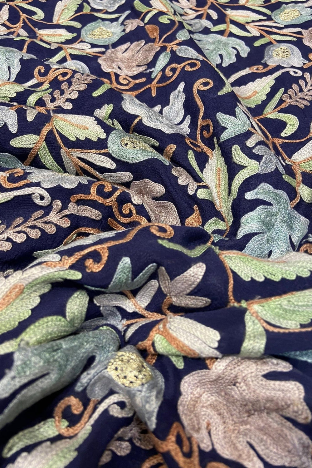 Kashmiri floral jaal Running Length