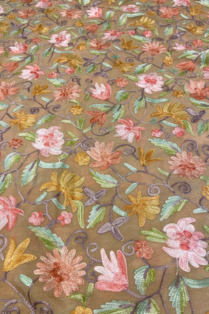 Kashmiri floral jaal Running Length